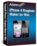 iPhone 4 Ringtone Maker for Mac Box